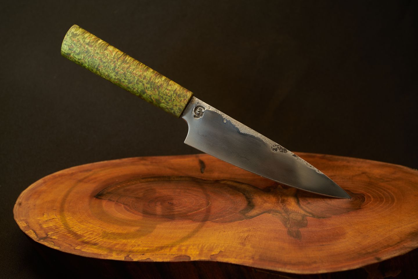 AK5 steel & Karelian birch