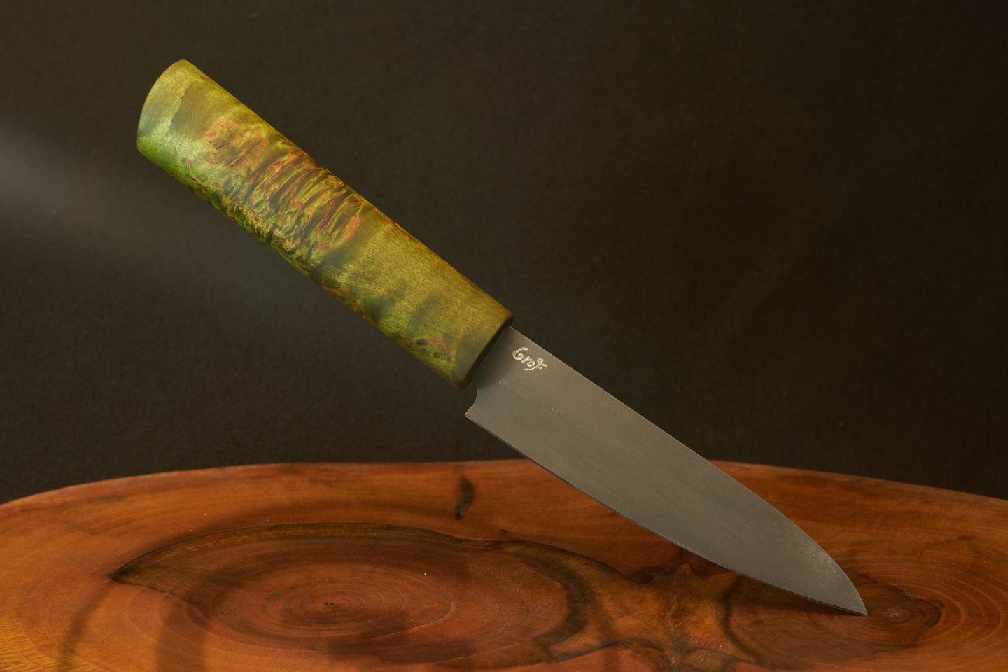 AK5 steel & Karelian birch